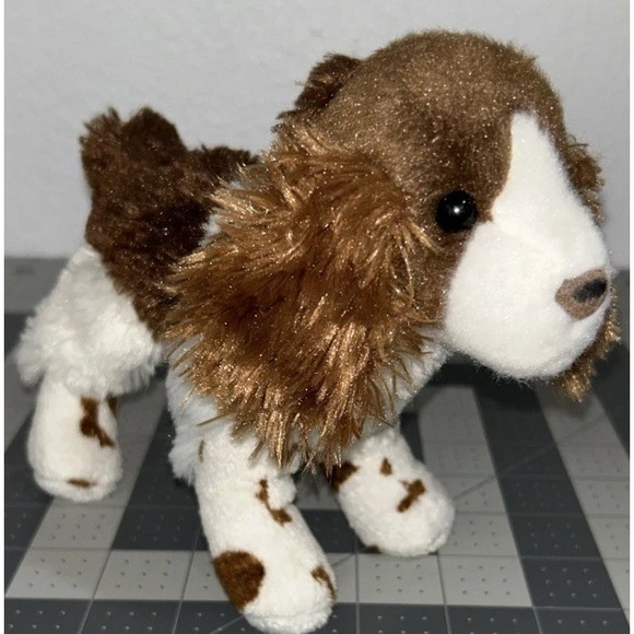 Douglas Cuddle Toys Other - Douglas Cuddle Toys Springer Spaniel Plush Stuffed Animal Dog Brown White 4016